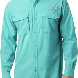 Columbia Mens Permit Woven Ls PFG Shirt